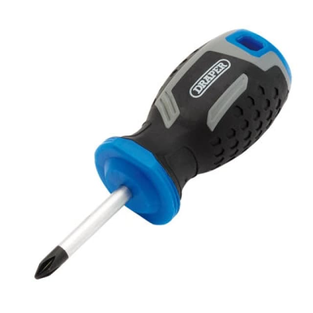 Draper 13356 Phillips Soft Grip Screwdriver, PH1 x 38mm 13356