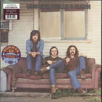 Crosby, Stills, Nash & Young Crosby, Stills & Nash - 140gm Burgundy Vinyl - Sealed 2019 USA vinyl LP RCV18229