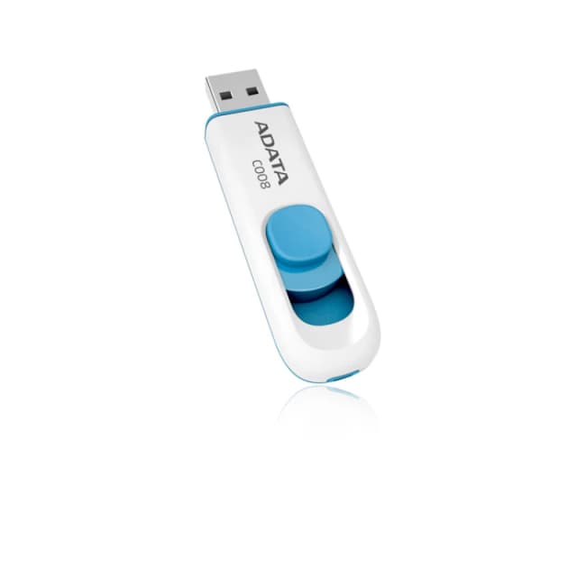 ADATA 64GB C008 USB flash drive USB Type-A 2.0 Blue. White