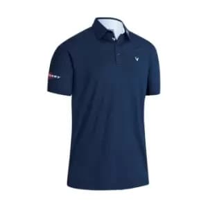 Original Penguin Golf Block Polo Shirt Mens - Blue