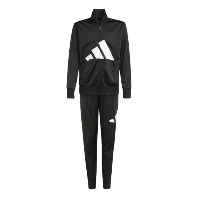 adidas Linea Poly Tracksuit Juniors Black/White unisex 7-8 Years