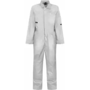 Regatta Mens Overalls (42R) (White) - White