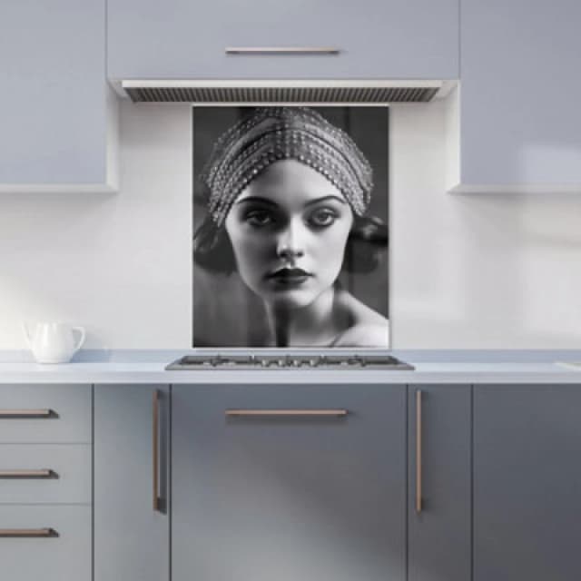 Warren Reed Designer Edwardian Ballerina Portrait Kitchen Splashback