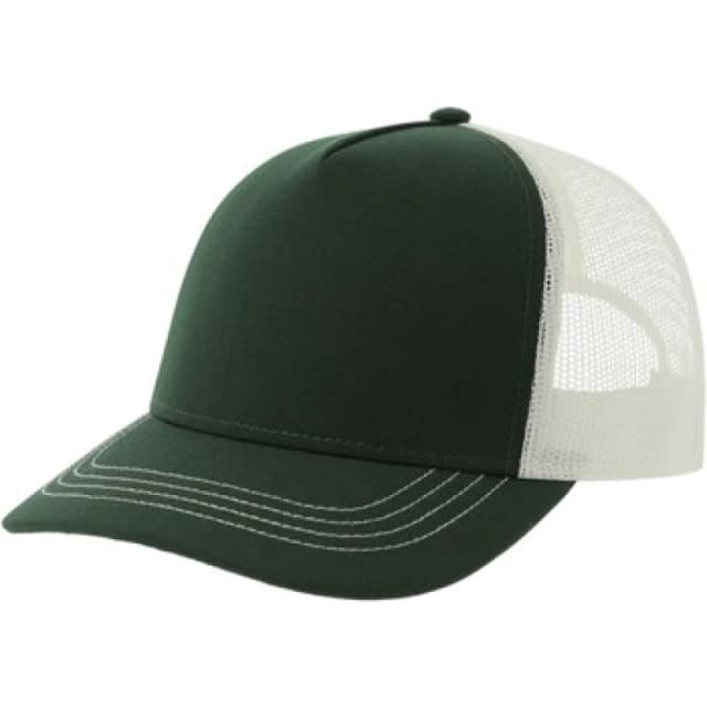 Atlantis Atlantis Men Rapper 5 Panel Trucker Cap in Green Green One Size Male 5063470815166