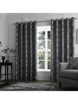 Curtina Romolo Eyelet Curtains 90X72