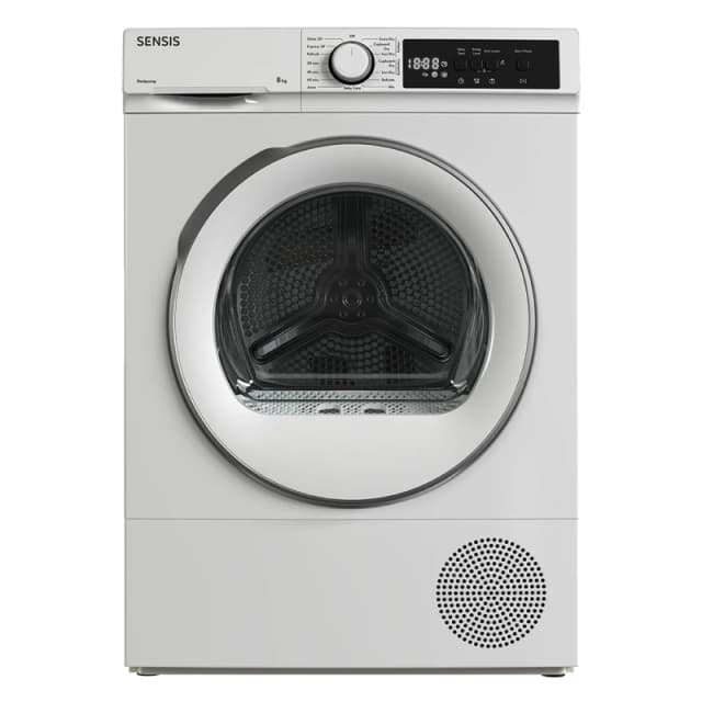 Sensis TDHF018A2W 8kg Heat Pump Tumble Dryer - White TDHF018A2W