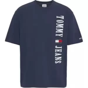 Tommy Jeans Tjm Skater Archive Tee - Blue