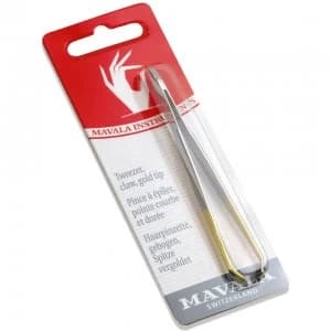 Mavala Claw/Tong Tweezers - Gold Tip