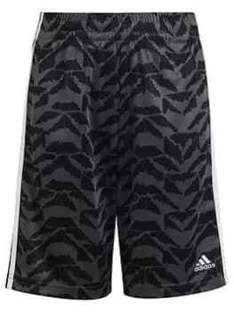 adidas Sportswear Junior Express Short, Dark Grey, Size 13-14 Years