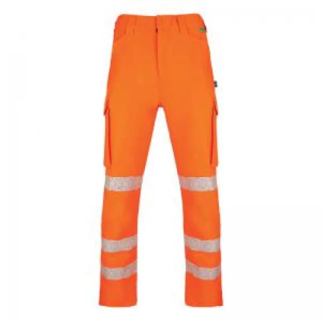 Beeswift Envirowear Beeswift Envirowear High Visibility Trousers Orange 44R EWCTROR44 EWCTROR44