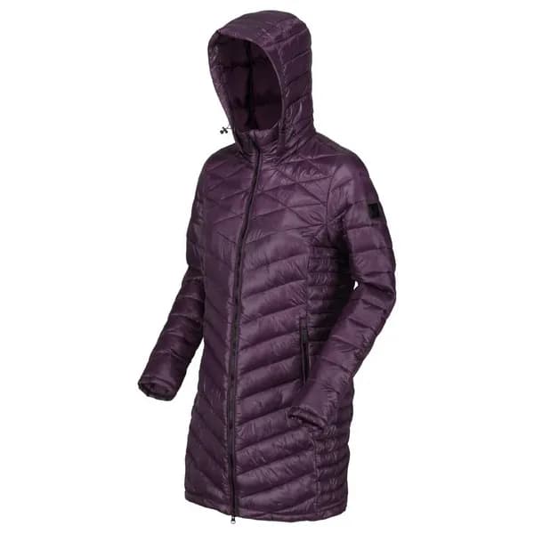 Regatta Andel II Quilted Jacket - Dark Purple, Dark Purple, Size 16, Women