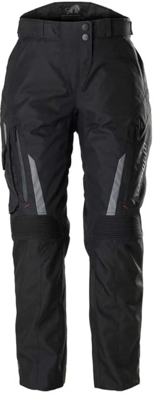 Furygan Killington Ladies Motorcycle Textile Pants, black-grey, Size M for Women