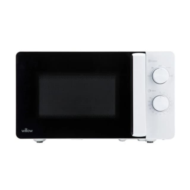Willow White 20L Microwave WM20MW 800W with Defrost Function White Unisex
