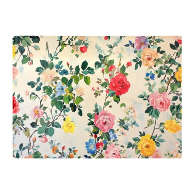 Warren Reed Designer Collection Of Summer Garden Flowers Chopping Board