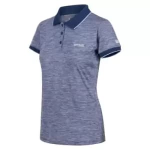 Regatta Womens Remex II Polo T-Shirt - Dusty Denim
