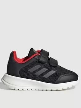 adidas Infant Tensaur Run 2.0, Black/Grey/Red, Size 3