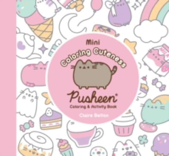 Mini Coloring Cuteness : A Pusheen Coloring & Activity Book Paperback / softback
