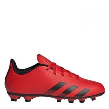 adidas Predator Freak .4 FG Junior Football Boots - Red/SolarRed