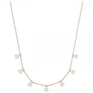 Ladies Swarovski Rose Gold Plated Attract Choker Necklace