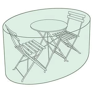 Charles Bentley Small Round Tarpaulin Furniture Co ver Green