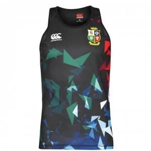 Canterbury British and Irish Lions Singlet Mens - BLACK
