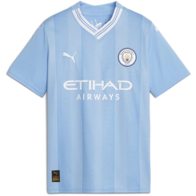 Puma MCFC Home Jersey Replica Jr 01 unisex 116