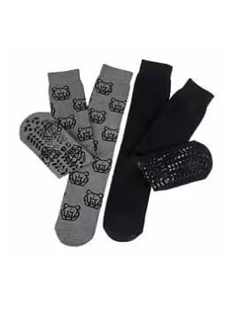 Totes 2 Pack Original Slipper Sox - Multi