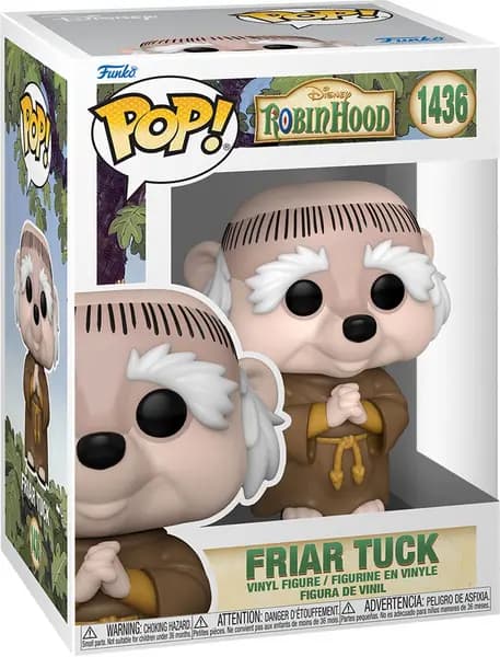 Robin Hood Friar Tuck vinyl figurine no. 1436 Funko Pop! multicolour