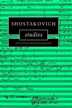 Shostakovich Studies by David Fanning Paperback