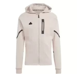 adidas GameDay Full Zip Hoodie Mens - Pink
