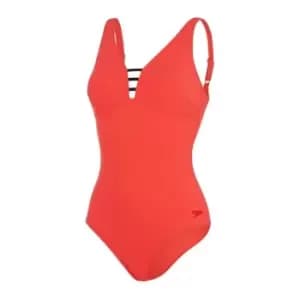 Speedo Opal Gem Swimsuit Womens - Pink
