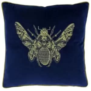 Paoletti Cerana Cushion Cover (One Size) (Royal Blue) - Royal Blue