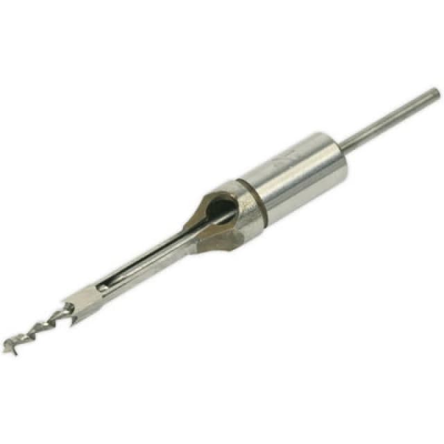 Loops 1/4" Chisel & Drill Set - Suits ys08919 Hollow Chisel Mortiser - Mortise Drill Metallics