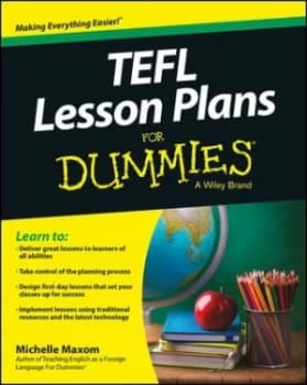 Tefl Lesson Plans for Dummies by Michelle M. Maxom Paperback