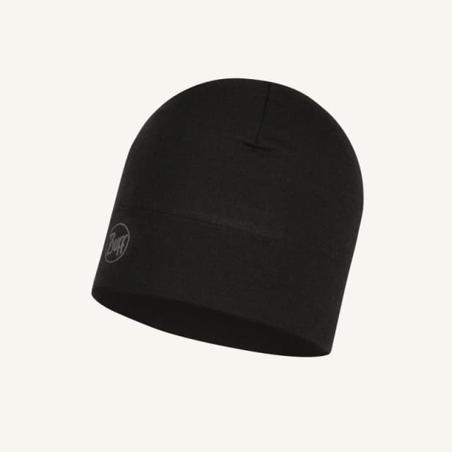 Buff Merino Beanie Adults - Black Mens