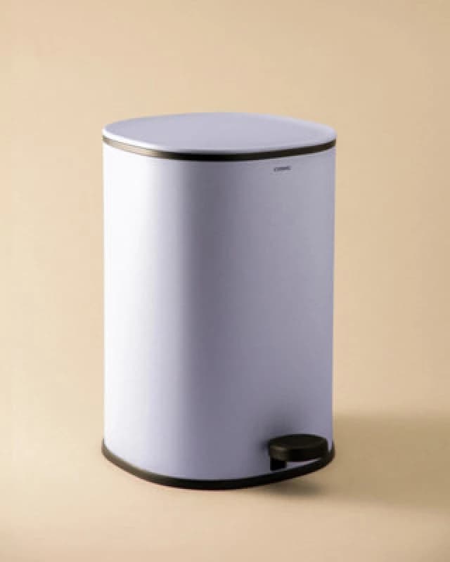 Cosmic Bathroom Bin Trash Can, 5L, Pedal, Soft-Close, Removable Inner Bucket, Lavander, Essentials Collection