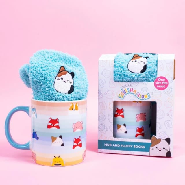 Squishmallows Squishmallows Mugs & Sock Gift Set - Multi Multi One Size