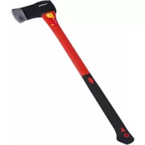 Rolson 4lb Felling Axe, 36", Fibre Rubber Handle
