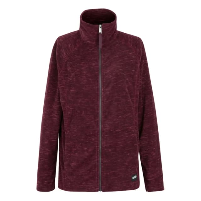 Womens full-zip fleece Regatta Mayse Rouge Female 42