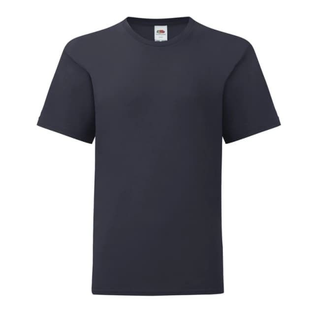 Fruit of the Loom Iconic 150 T-Shirt in Mid Navy Size: 12-13 Years Mid Navy Unisex 12-13 Years