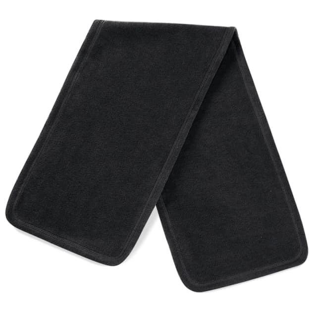 Beechfield Beechfield Men Geneva Suprafleece Scarf in Black One Size Male 5063417922957