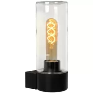 Lucide Lighting - Lucide micha - Wall Light Outdoor - 1xE27 - IP44 - Black