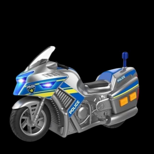 Teamsterz Light & Sound Police Motorbike TEAM-1417156