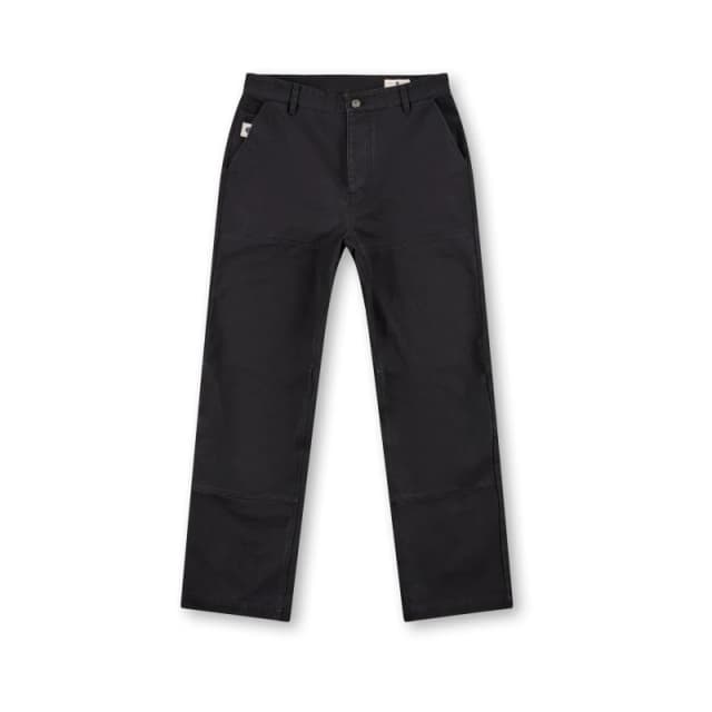 Pretty Green Mens Brentwood Carpenter Wide Leg Jeans Black male 30