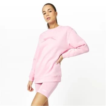 Slazenger x Sophia & Cinzia Crew Neck Sweatshirt - Pink