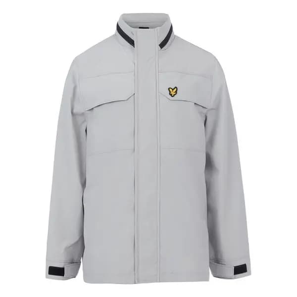 Lyle and Scott Pockt Funnl Jkt In99 Softshell Jackets 3-4 Yrs Grey 31857502135