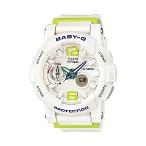 Casio Baby-G Standard Analog-Digital Watch BGA-180-7B2 - White