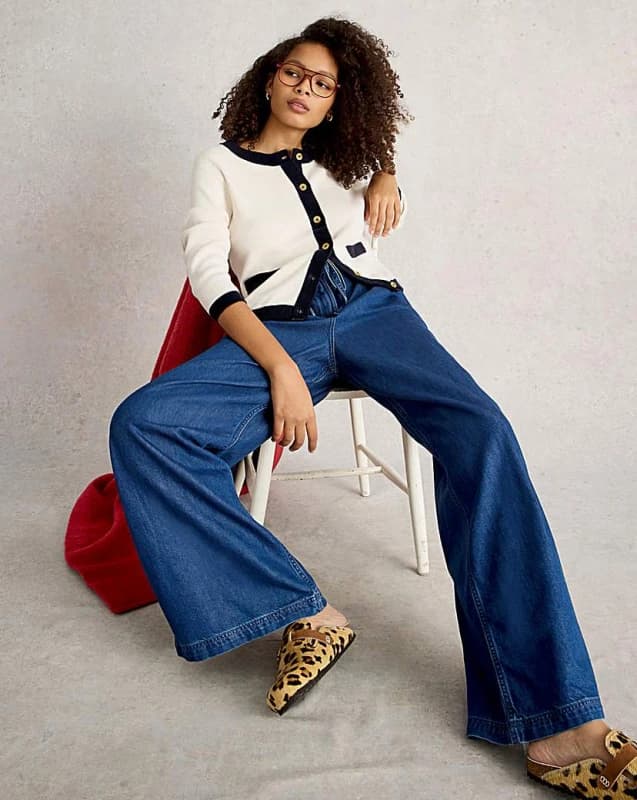 White Stuff White Stuff Charlotte Cardi Natural - White Stuff - Size: 10 Natural Female 10 ZD45801