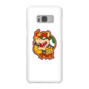 Nintendo Super Mario Bowser Kanji Phone Case - Samsung S8 - Snap Case - Gloss