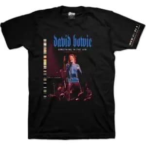 David Bowie - Live In Paris Unisex XX-Large T-Shirt - Black